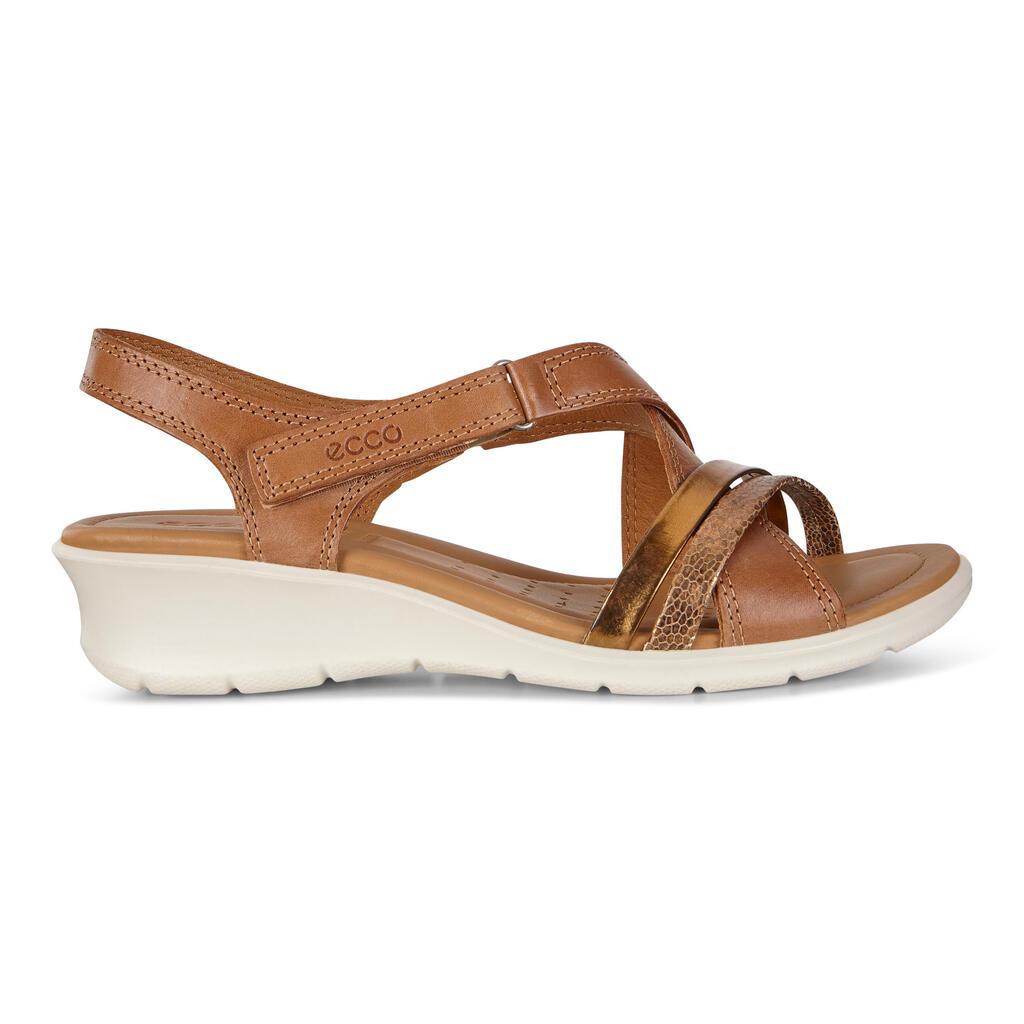 Sandales Ecco Felicia Femme Grise 8135-WQXMR